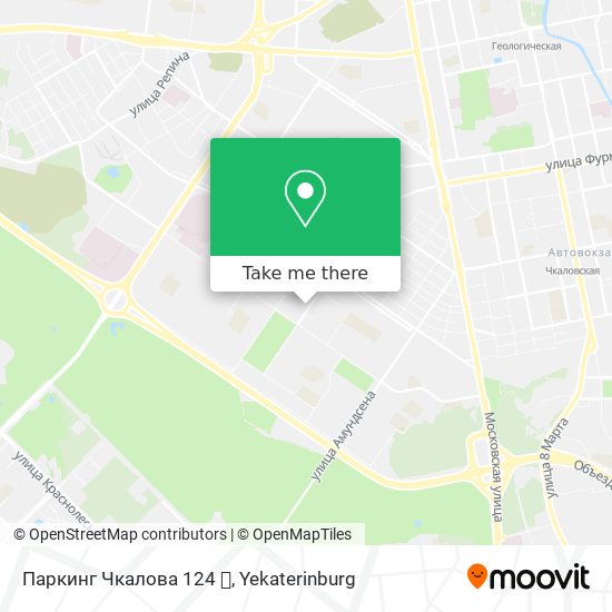 Паркинг Чкалова 124 🏚 map