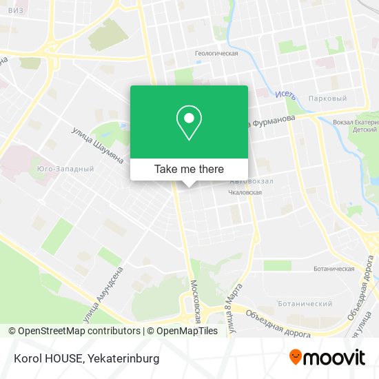 Korol HOUSE map