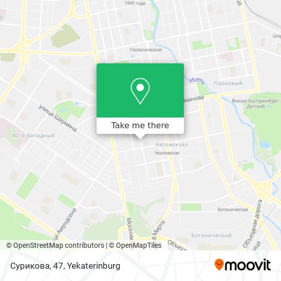 Сурикова, 47 map