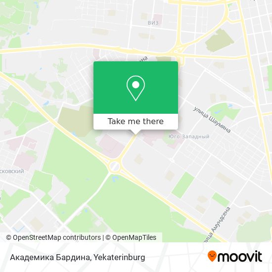 Академика Бардина map