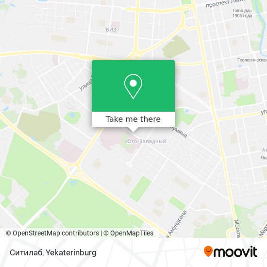 Ситилаб map
