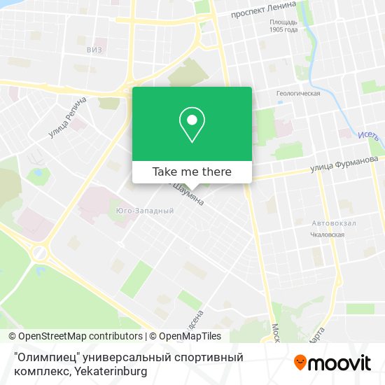 "Олимпиец" универсальный спортивный комплекс map