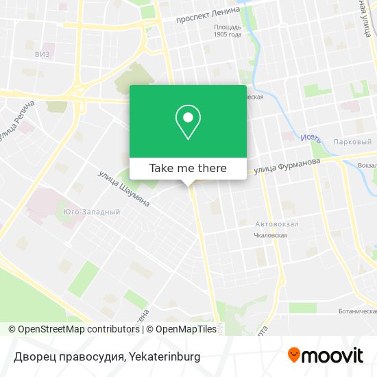 Дворец правосудия map