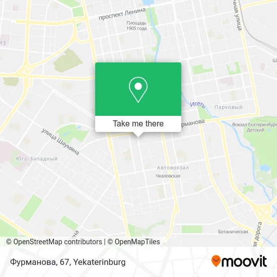 Фурманова, 67 map
