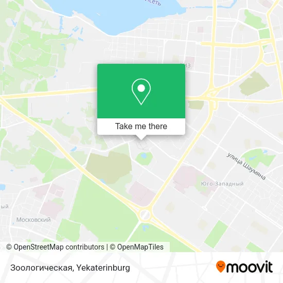 Зоологическая map