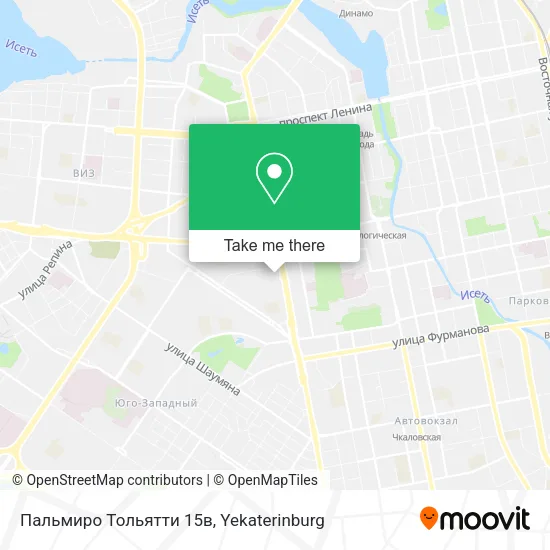 Пальмиро Тольятти 15в map