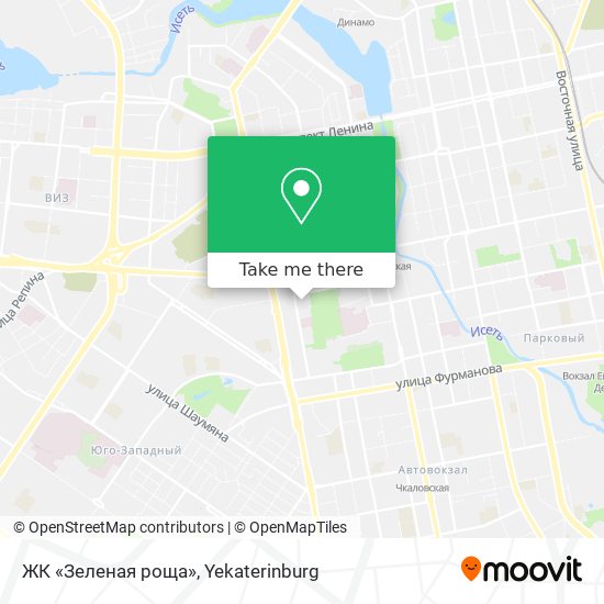ЖК «Зеленая роща» map