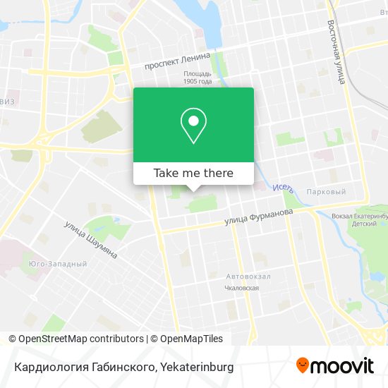 Кардиология Габинского map