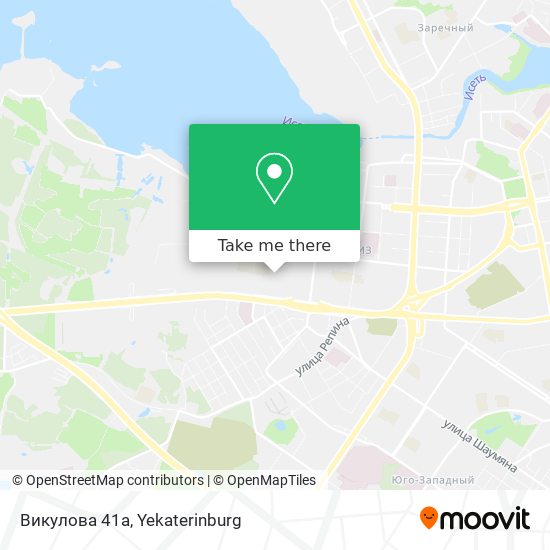 Викулова 41а map