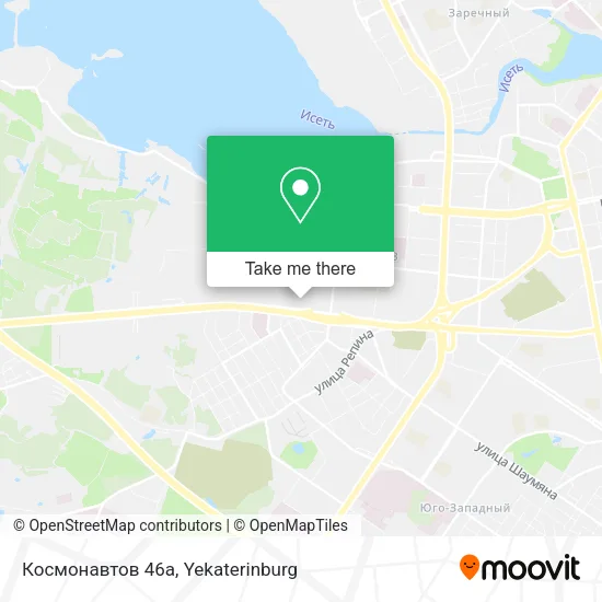 Космонавтов 46а map