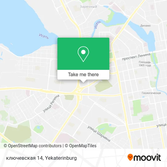 ключевская 14 map