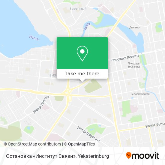 Остановка «Институт Связи» map