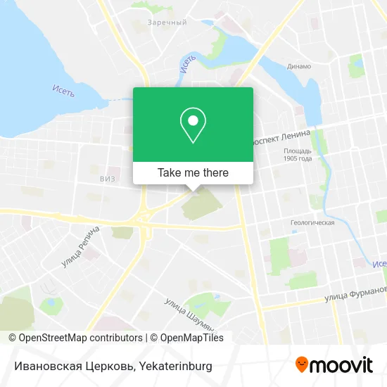 Ивановская Церковь map