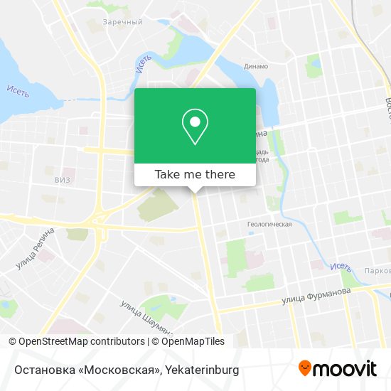 Остановка «Московская» map