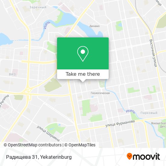 Радищева 31 map