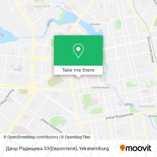 Двор Радищева 33(Евроотеля) map