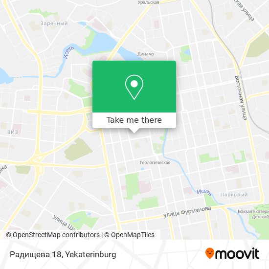 Радищева 18 map