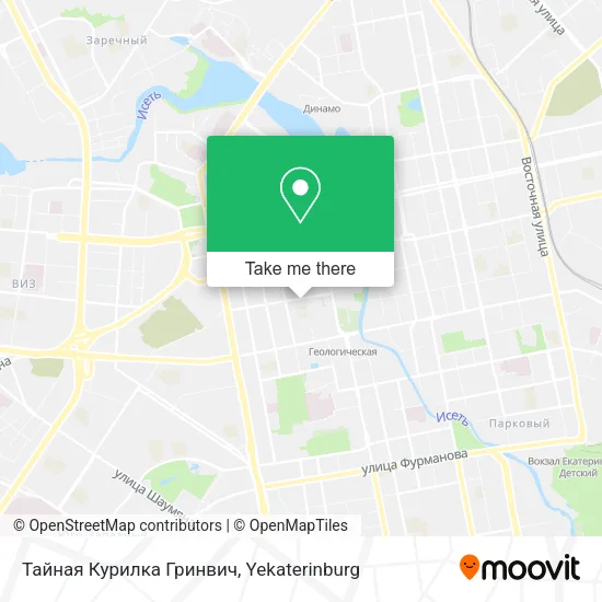 Тайная Курилка Гринвич map