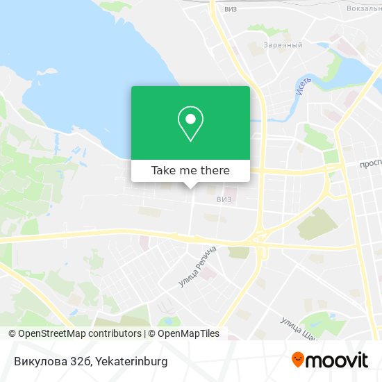 Викулова 32б map