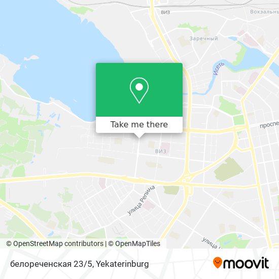 белореченская 23/5 map
