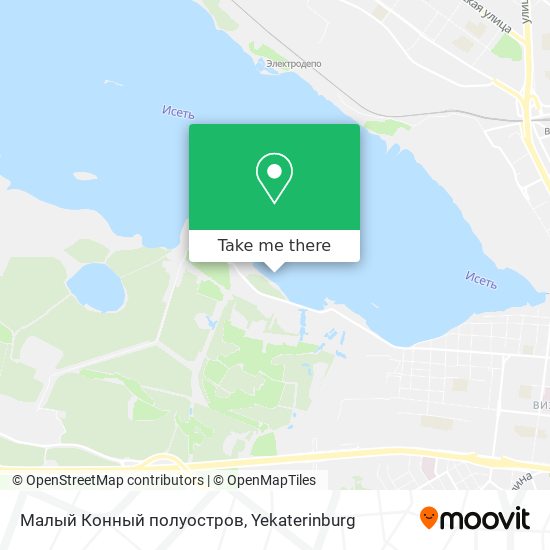 Малый Конный полуостров map