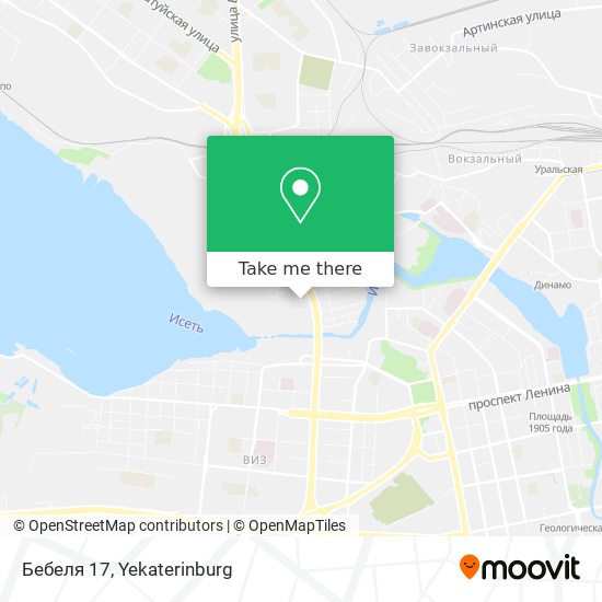 Бебеля 17 map