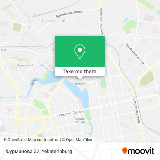 Фурманова 32 map