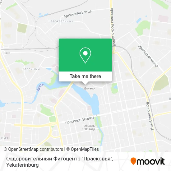 Оздоровительный Фитоцентр "Прасковья" map