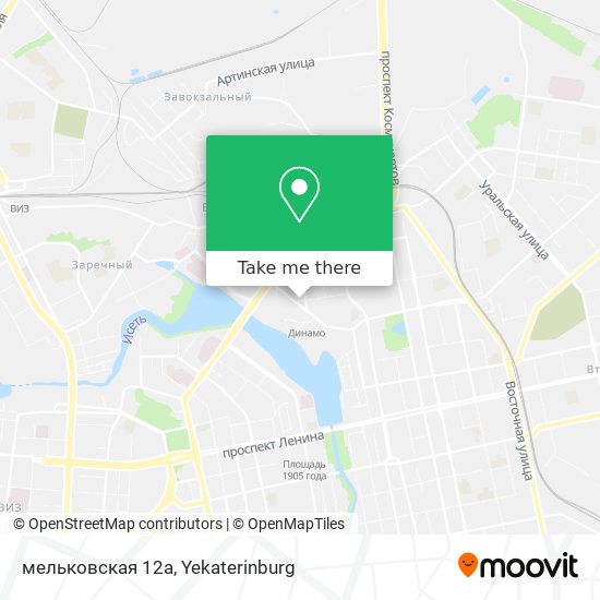 мельковская 12а map