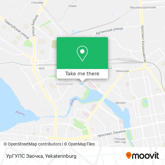 УрГУПС Заочка map