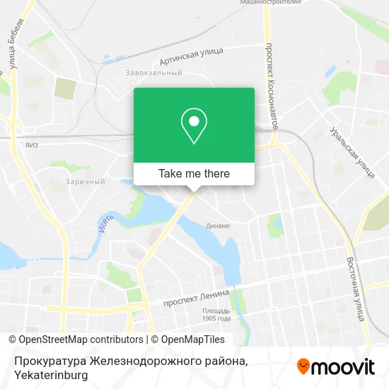 Прокуратура Железнодорожного района map