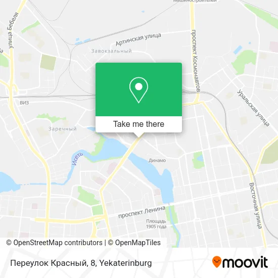 Переулок Красный, 8 map