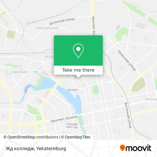 Жд колледж map