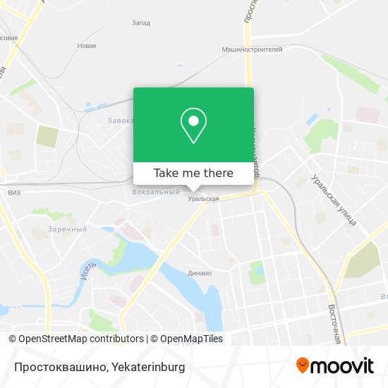 Простоквашино map