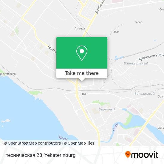 техническая 28 map