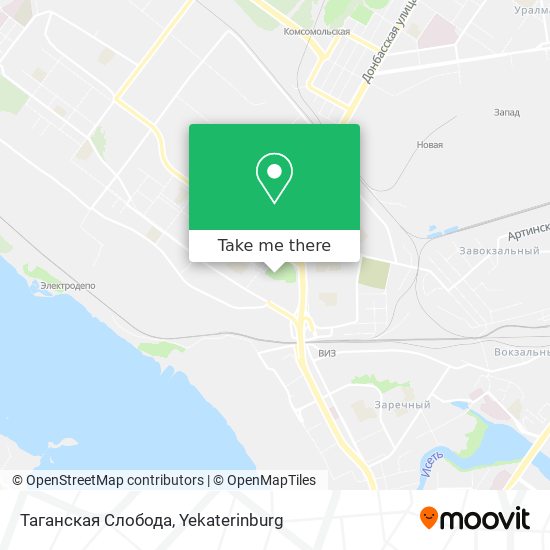 Таганская Слобода map
