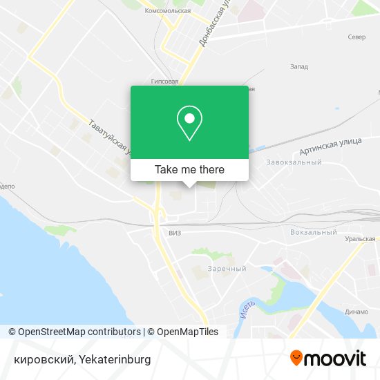 кировский map