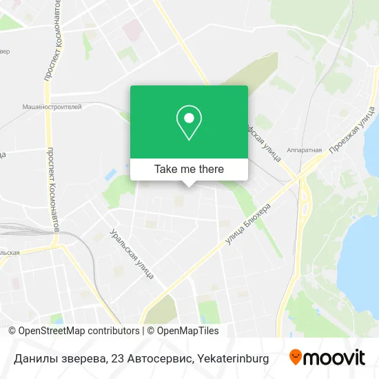 Данилы зверева, 23 Автосервис map