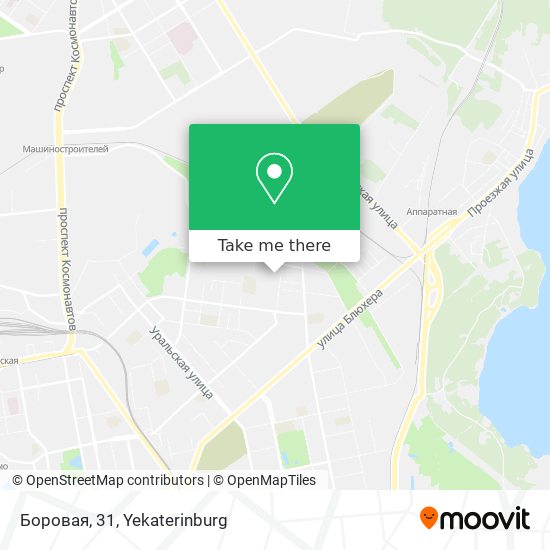 Боровая, 31 map