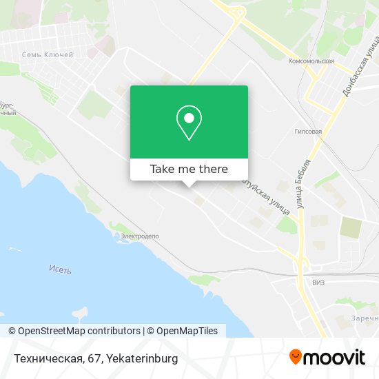 Техническая, 67 map