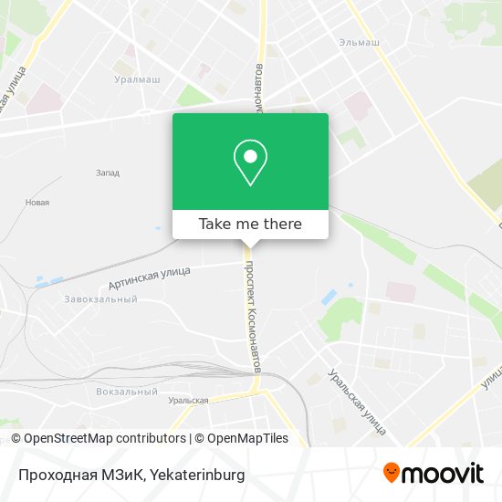 Проходная МЗиК map
