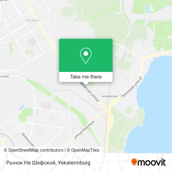 Рынок На Шефской map