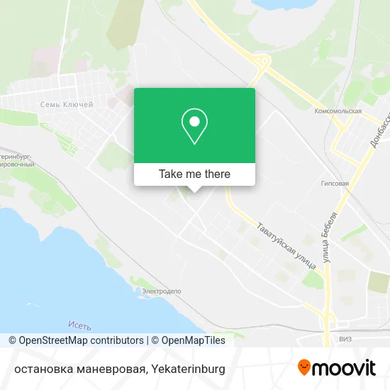 остановка маневровая map