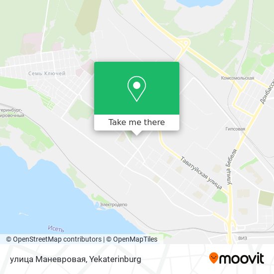 улица Маневровая map