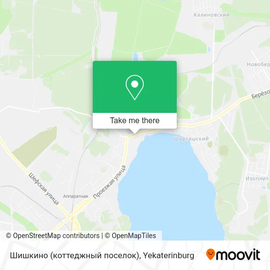 Шишкино (коттеджный поселок) map