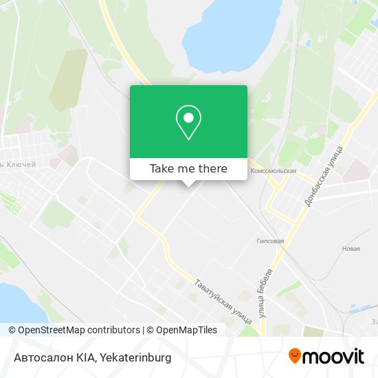 Автосалон KIA map