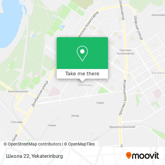 Школа 22 map