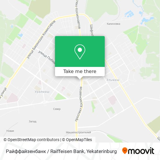 Райффайзенбанк / Raiffeisen Bank map