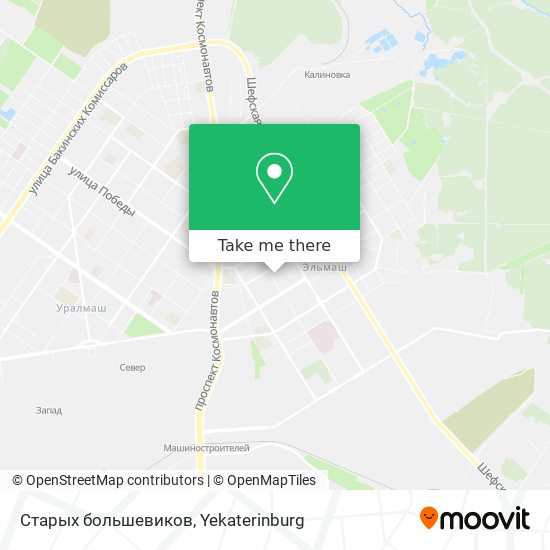 Старых большевиков map