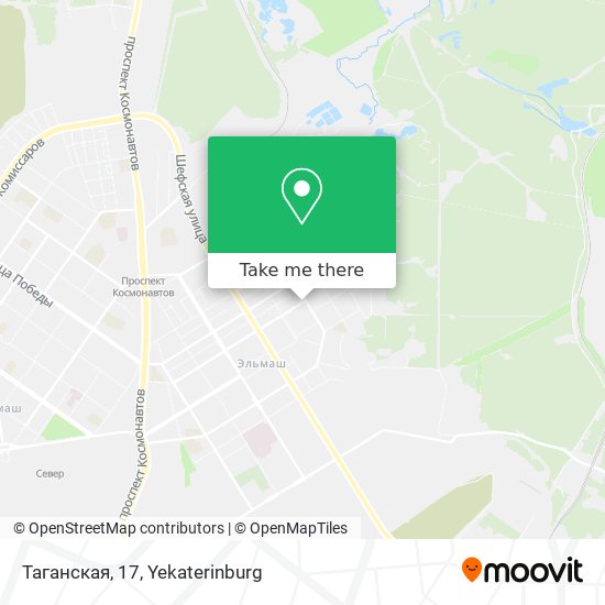 Таганская, 17 map